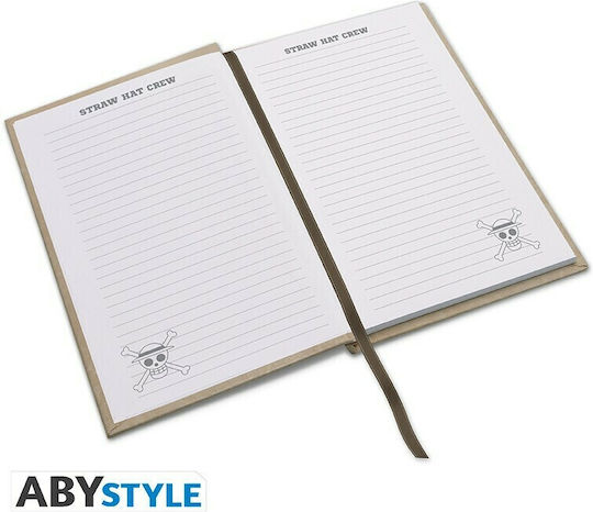 Abysse Notebook 180 Sheets A5 Ruled Beige