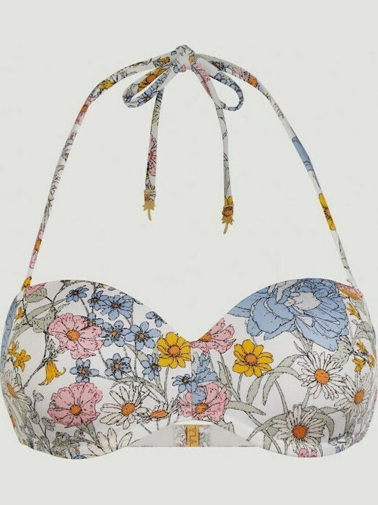 Padded Bikini Bra Havaa White Floral