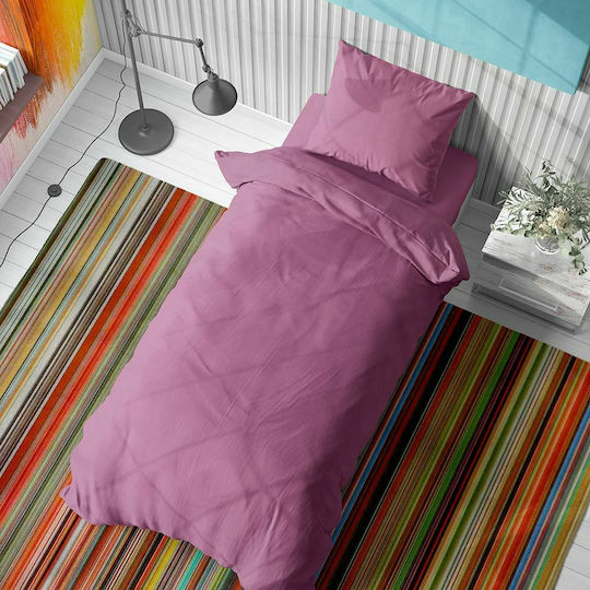 Dimcol Queen 220x240cm Solid 492 Lila