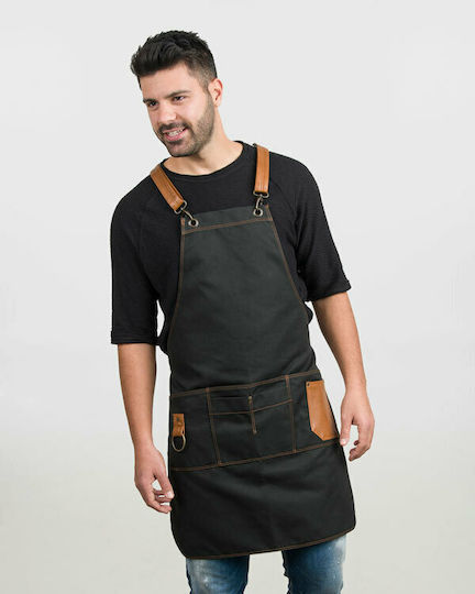Ayo Șorț Barista / Barman Corp întreg Branch Negru