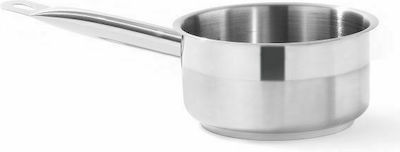 Hendi Stainless Sauce Pan Capacity 2lt with Diameter 18cm and Height 8cm.