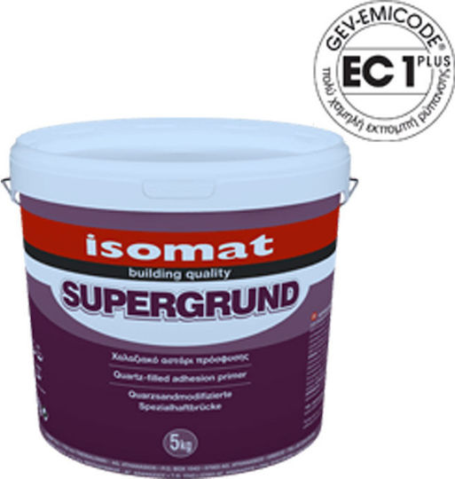 Isomat Isomat Supergrund Primer Primer for Creating Roughness Red Suitable for Construction Materials 5kg