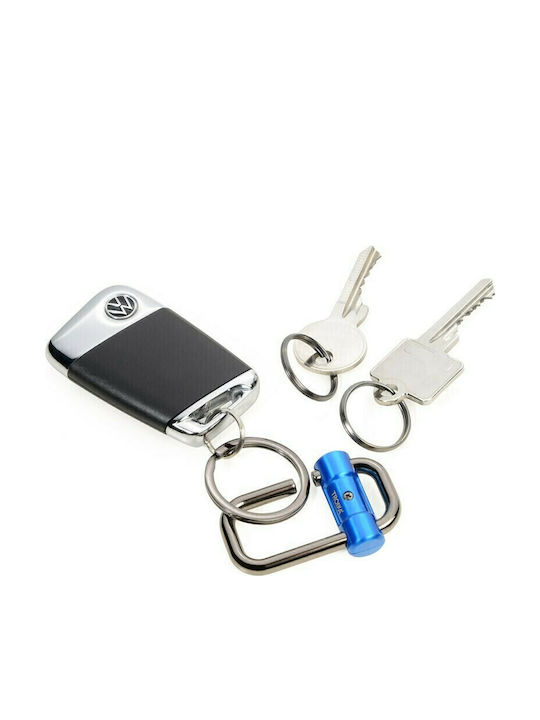 Troika Keychain Wallet Metallic Blue