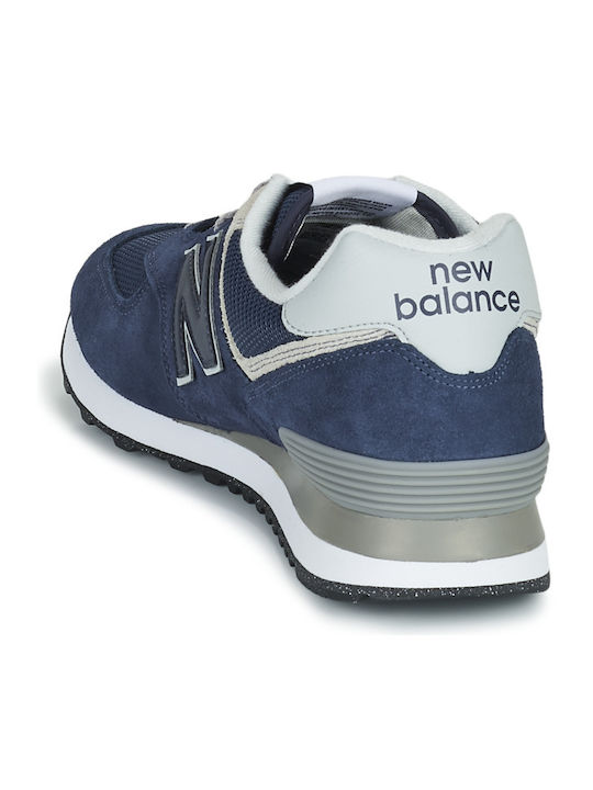 New Balance 574 Sneakers Navy ML574EVN | Skroutz.gr