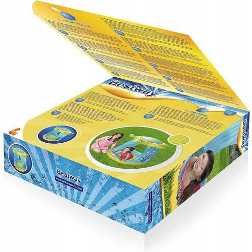 Bestway Kinder Rundes Schwimmbecken 26l Aufblasbar 109x104cm