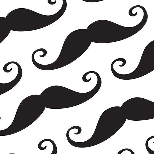 Duck Adhesive Decoration Tape Washi Tape 1pcs 48mm x 9.1m Printed Mustache