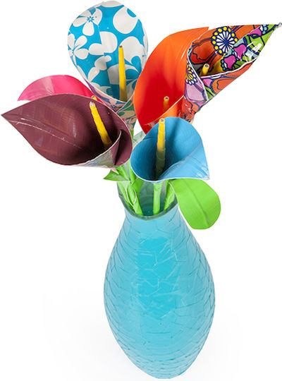 Duck Bandă Washi Autoadezivă pentru Decor Surf Flower 1buc 48mm x 9.1m
