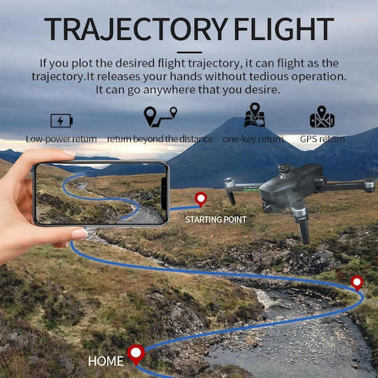 XIL Drone 193 Max Дрон 5G с Камера 4K 25fps и Контролер