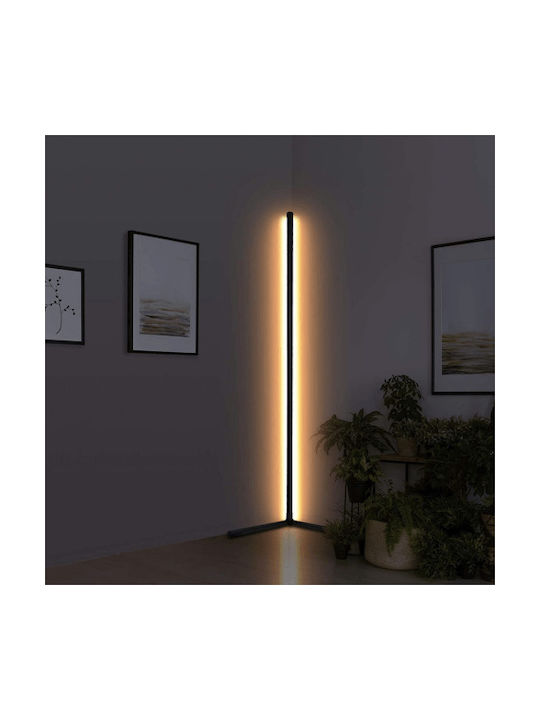 Elvhx LED Φωτιστικό Δαπέδου Υ140εκ. Μαύρο Elvhx LED Φωτιστικό Δαπέδου Υ140εκ. Μαύρο