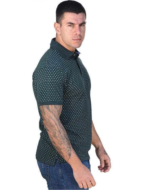 Polo Short Sleeve Green Blouse