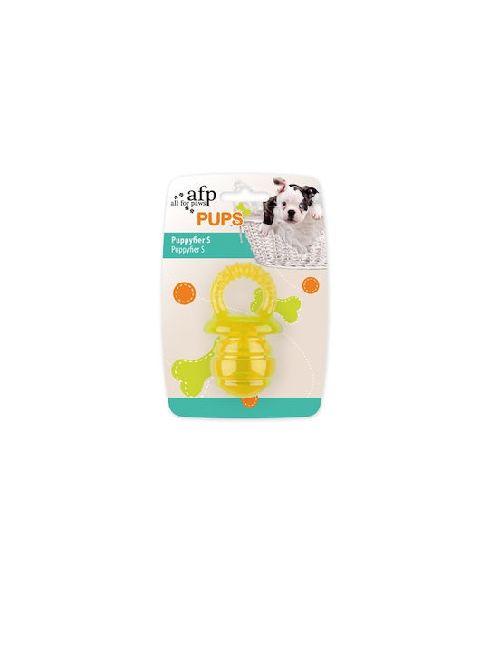 All For Paws Puppyfier Топка Играчка За Кучета От Каучук Small 7.8см Жълта