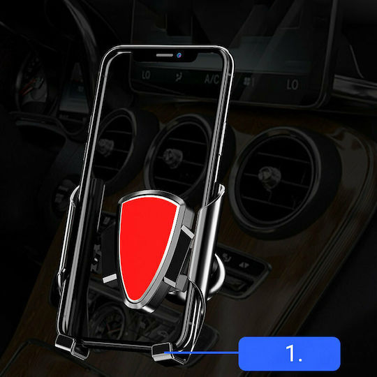 Hurtel YC05 Car Mobile Mount with Adjustable Hooks Dark Gray