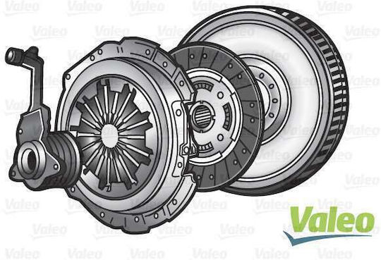 Valeo Set de ambreiaj pentru Citroen DS4 1.6 HDi 115 (2012 - 2015) 114 CP