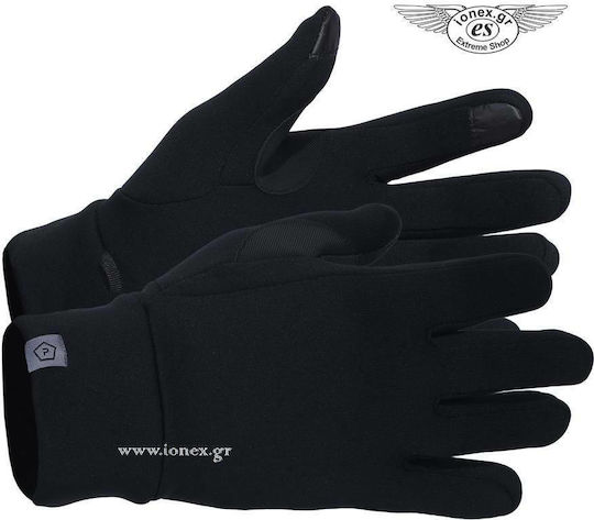 Pentagon Arctic Military Gloves Black With Fleece Lining In Black Colour