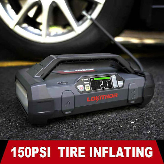 Lokithor JA301 Portable Car Battery Jump Starter 20000mAh with Power Bank / Φακό / USB 12V