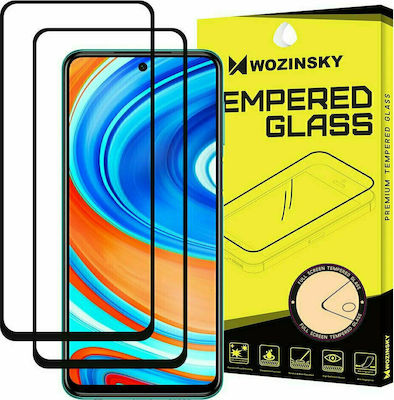 Wozinsky Super Tough Full Glue Full Face Tempered Glass 2pcs (Poco X3 NFC / X3 Pro)