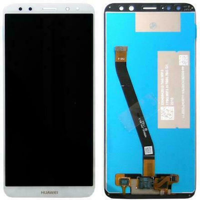 Screen with Touch Mechanism for Huawei Mate 10 Lite (White)