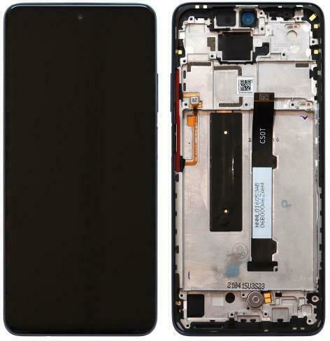 Οθόνη με Μηχανισμό Αφής και Πλαίσιο για Mi 10T Lite (Γκρι)