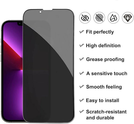 Premium Privacy Full Face Tempered Glass (iPhone 8 Plus / 7 Plus)