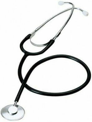 Bokang Dual Head Double Head Stethoscope Black
