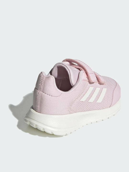 Tensaur Tensaur Run 2.0 CF I Kids Sports Shoes Running with Hoop & Loop Closure Clear Pink / Core White
