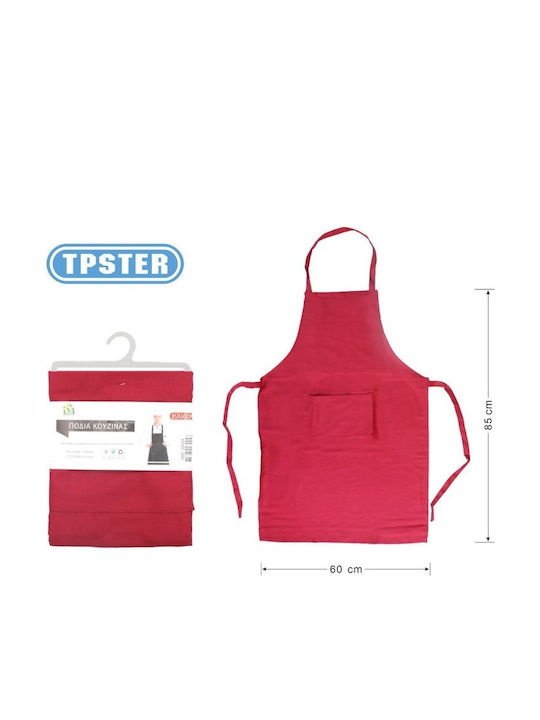 Mulex Apron Red 58x60cm