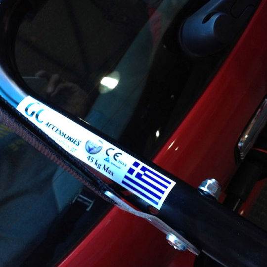 Auto Gs BC2 Βάση Πορτ μπαγκάζ Αυτοκινήτου για 3 Ποδήλατα
