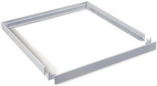 Geyer Montagebasis für Leuchten für Wandmontage-Panel 60x60 Weiß LP60-ARW