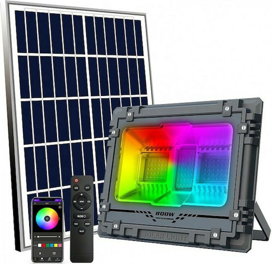 MJ-AW500C Waterproof Solar LED Floodlight 500W RGB IP67