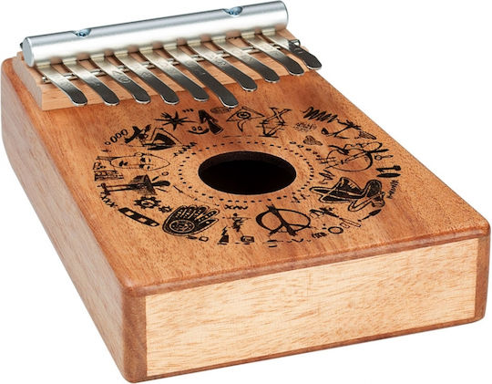 Sela Kalimba SE-257 Free Spirit 10 Noten mit Lautsprecher