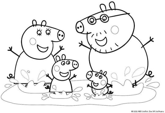Diakakis Drawing Pad Peppa Pig 482694 1pcs