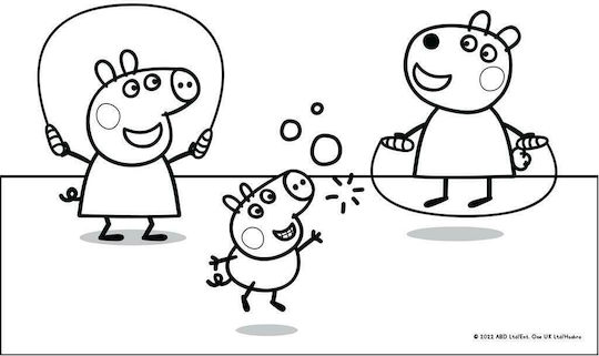 Diakakis Drawing Pad Peppa Pig 482694 1pcs
