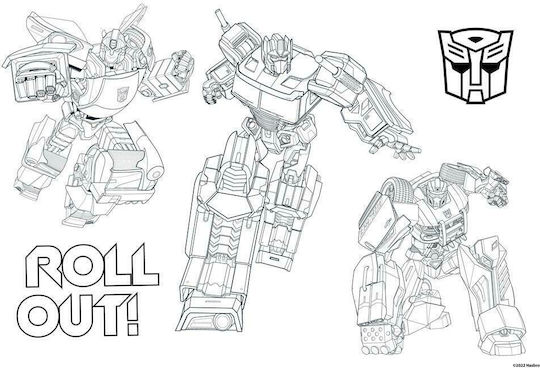 Diakakis Drawing Pad Transformers 1pcs