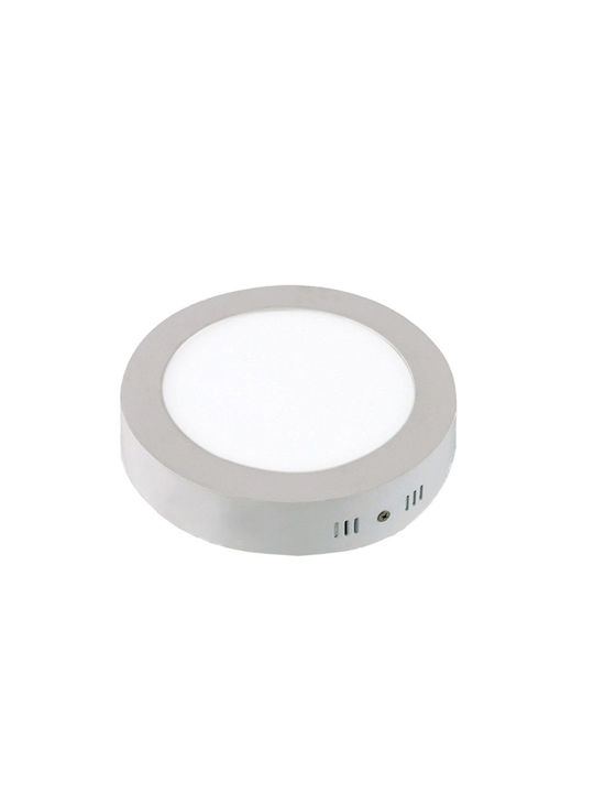 Lucas Rund Draußen LED Panel 24W mit Kaltweiß Licht 6400K