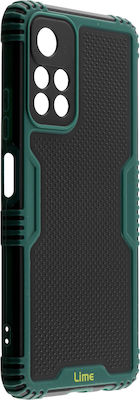 Lime Armadillo Camera Guard Plastic Back Cover Durable Green (Poco M4 Pro)