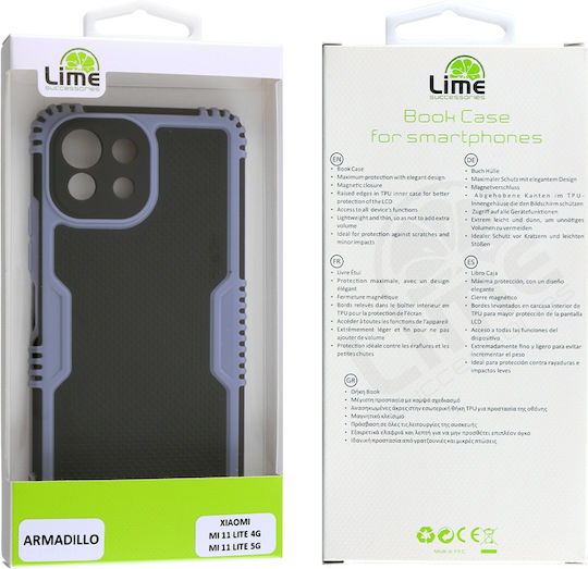 Lime Armadillo Camera Guard Back Cover Plastic Air Force Blue (Xiaomi Mi 11 Lite / 11 Lite 5G / 11 Lite 5G NE)