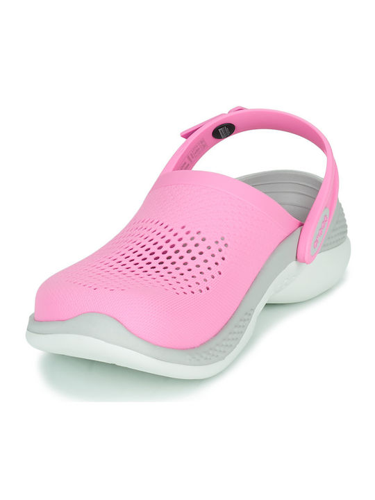 Crocs LiteRide 360 Damen Anatomisch Clogs Rosa