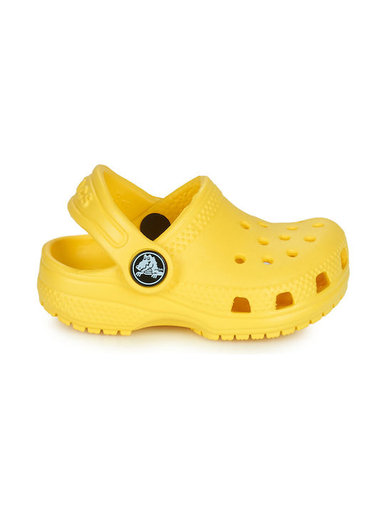 Children's Anatomical Beach Shoes Yellow