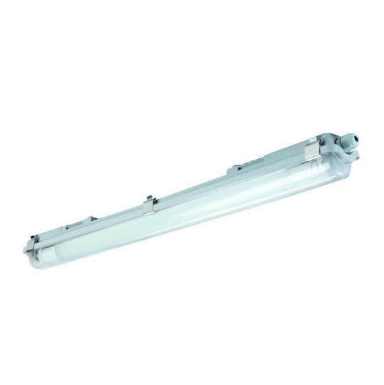 Elvhx Lichtleiste Einseitiges Außenbereich mit 1 Platz für LED-Lampe T8 60cm