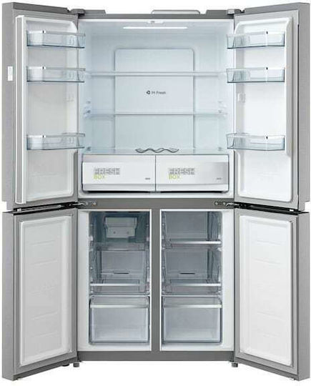 Midea 492lt Total NoFrost Î180.8xL83.3xA74cm. Inox MDRF648FGE02