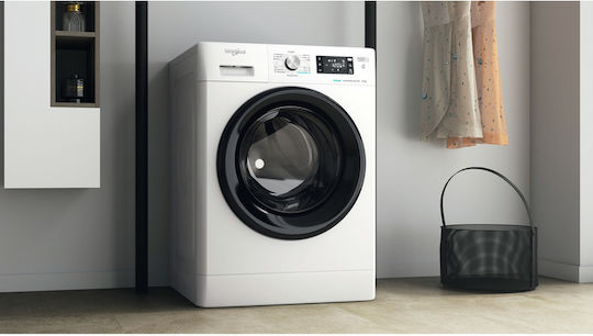 Whirlpool Пералня 8кг с Парна Технология 1400 Оборота 6th Sense FFB 8448 BV EE