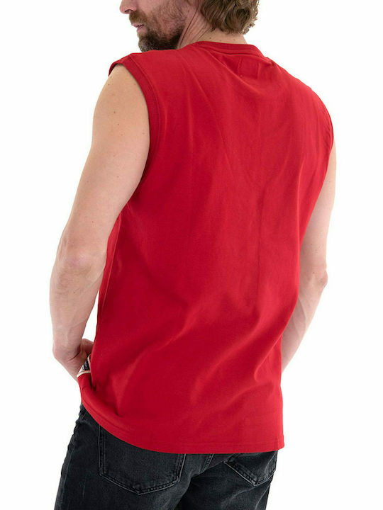 Superdry Ανδρική Μπλούζα Αμάνικη Κόκκινη