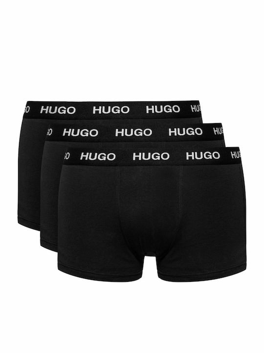 Herren Boxershorts Schwarz 3Packung