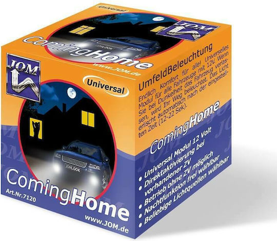 JOM JOM Car Electronic Parts Headlight Regulator Coming Home Plate with Light Sensor Adjustable 12-22 Seconds 7120