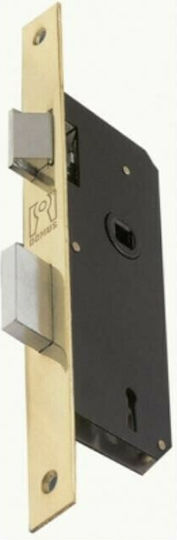 Domus Econ Line Recessed Lock Mesoportas with Center 45mm Gold