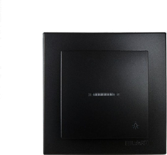 Nilson Buton De Scara Cu Led Indicator În Culoare Neagră 24221006