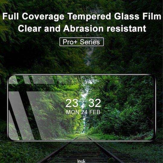 Imak Pro+ Full Face Tempered Glass Μαύρο (Poco M4 Pro 5G)