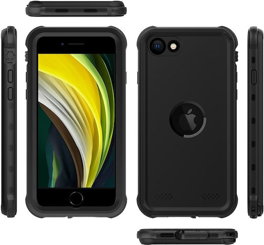 Redpepper 360 Full Cover Plastic Waterproof Black (iPhone SE 2020)