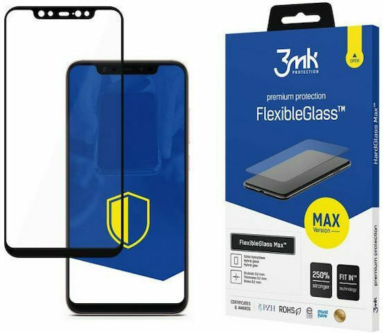 3MK FlexibleGlass Max Full Face Tempered Glass (Mi 8)