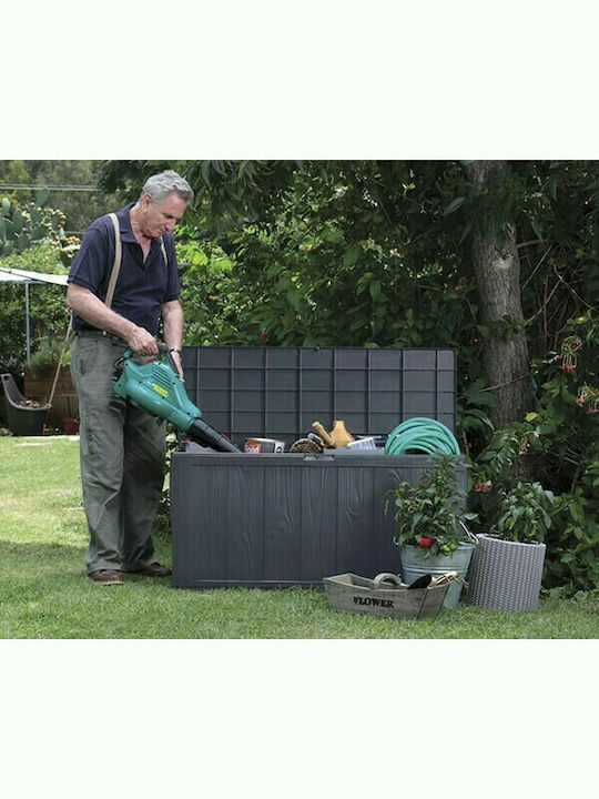 Keter Outdoor Storage Box Sherwood 270lt Gray L117xW45xH57.5cm